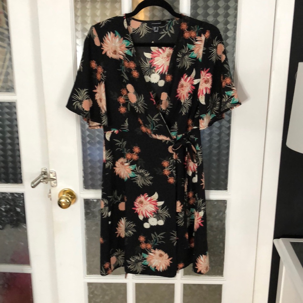 Atmosphere wrap dress medium